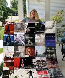Eminem Albums For Fans Collection Quilt Blanket Bedding Set