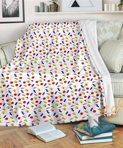 Emma Chamberlain Premiums Sherpa Fleece Blanket Gifts for Family, for Couple