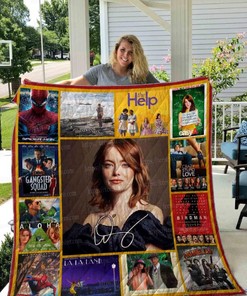 Emma Stone Collection Quilt Blanket Bedding Set