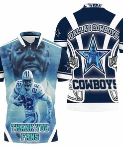 Emmitt Smith #22 Dallas Cowboys Nfc East Division Champions Super Bowl 2021 Thank You Fans 3D All Over Print Polo Shirt