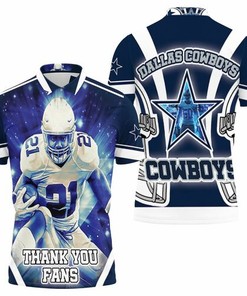 Emmitt Smith #22 Dallas Cowboys Super Bowl 2021 Nfc East Division 3D All Over Print Polo Shirt