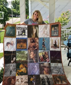 Emmylou Harris Albums For Fans Collection Quilt Blanket Bedding Set