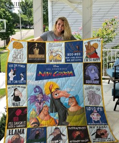 Emperor's New Groove Combined Collection Quilt Blanket Bedding Set