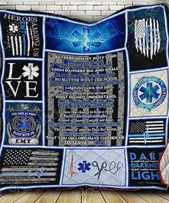 Emt Prayer Quilt Blanket Bedding Set for Home Décor