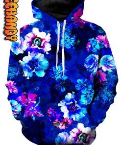 Enchanted Flora Unisex 3D Hoodie