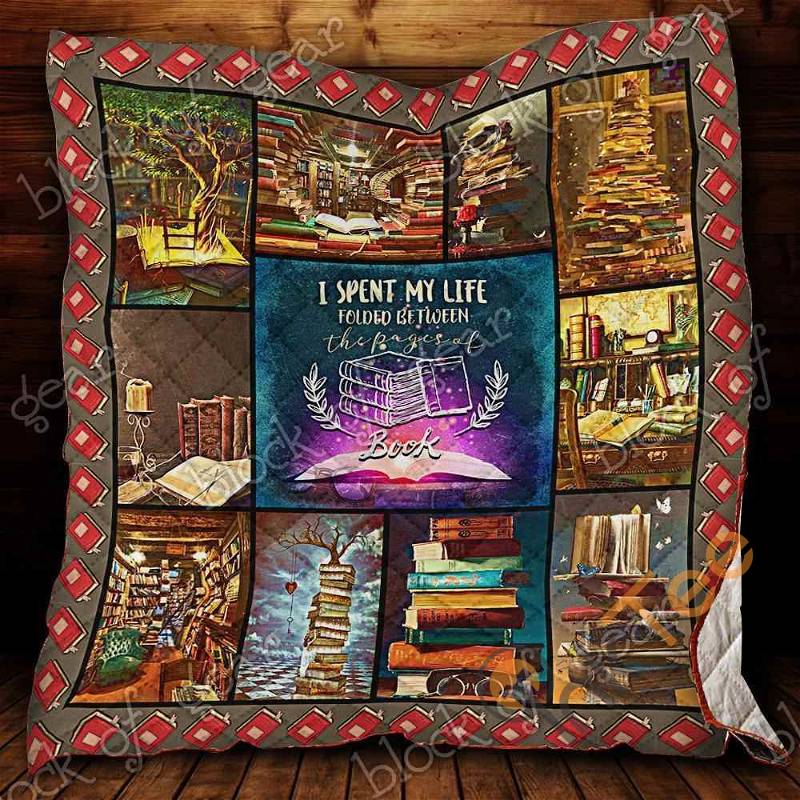 Encouraging Keep Reading Quilt Blanket Bedding Set with 2 Pillowcases