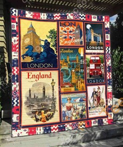 England Quilt Blanket Bedding Set