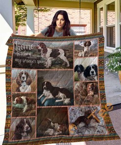 English Springer Spaniel 10 Quilt Blanket Bedding Set