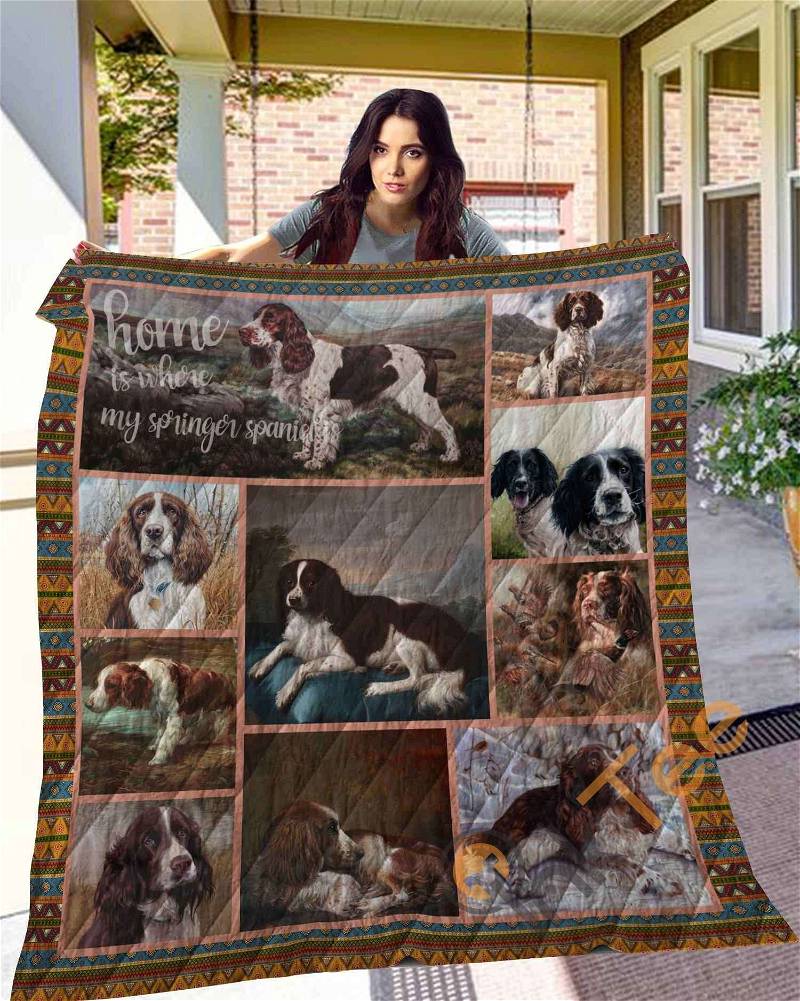 English Springer Spaniel 10 Quilt Blanket Bedding Set
