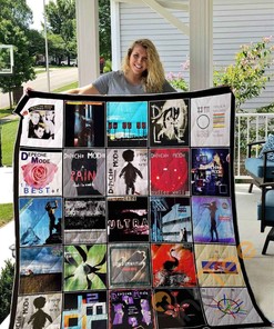 Enjoy the Best of Depeche Mode with Quilt Blanket Bedding Set