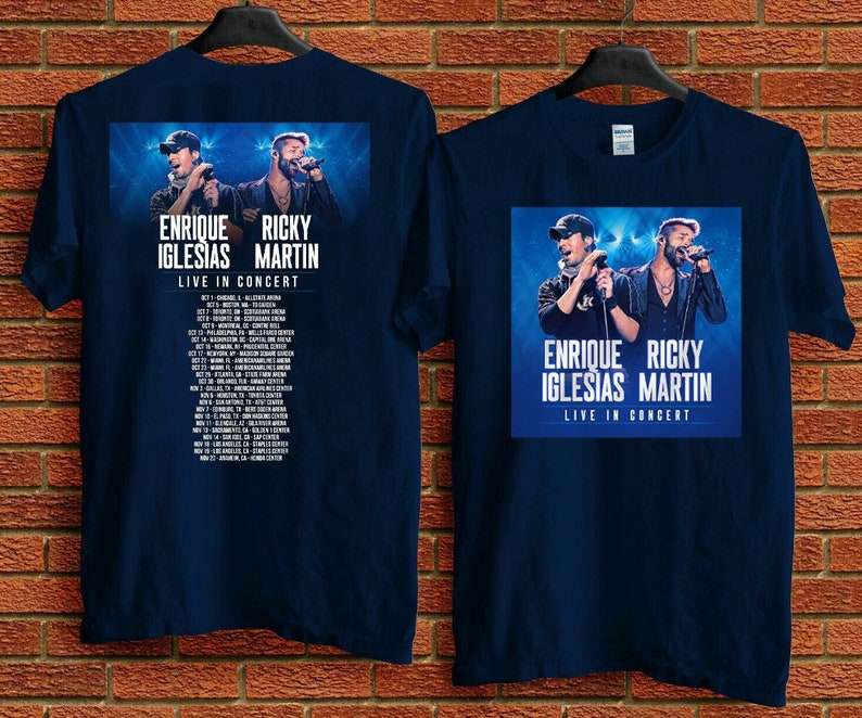 Enrique Iglesias And Ricky Martin Live In Concert Tour 2021 T-Shirt