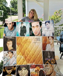 Enrique Iglesias Quilt Blanket Bedding Set