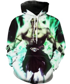 Epic Broly Dragon Ball Realistic Hoodie 3D