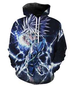 Epic Hunter X Hunter Lightening Killua Hoodie 3D