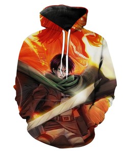 Eren Vs Titan Battle Attack On Titan Hoodie 3D