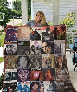 Eric Burdon Albums For Fans Collection Quilt Blanket Bedding Set