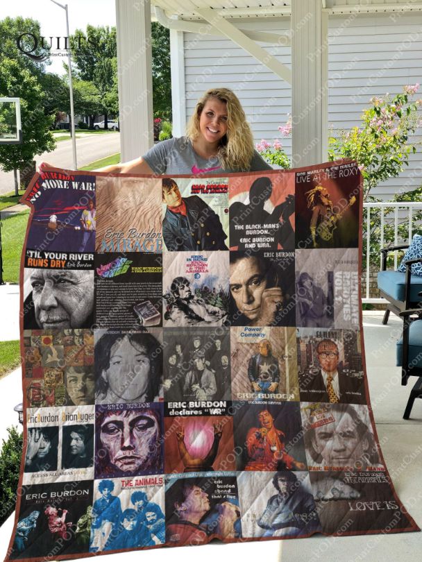 Eric Burdon Albums For Fans Collection Quilt Blanket Bedding Set