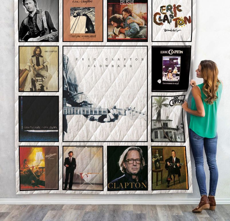 Eric Clapton Albums New Arrival Quilt Blanket