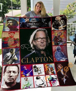 Eric Clapton Quilt Blanket Bedding Set With Pilliwcase Option