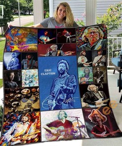 Eric Clapton Quilt Blanket Bedding Set With Pilliwcases Option