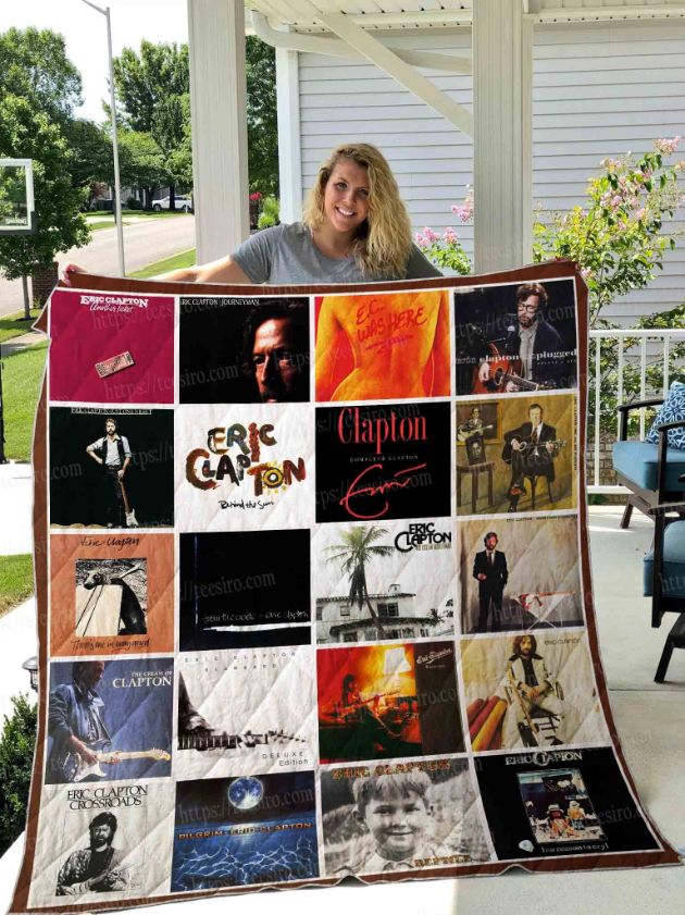 Eric Clapton Uk Collection Quilt Blanket Bedding Set