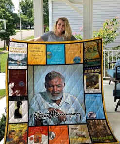 Ernest Hemingway Collection Quilt Blanket Bedding Set