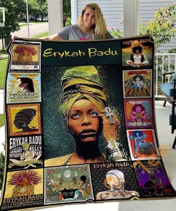 Erykah Badu 1 Quilt Blanket Bedding Set