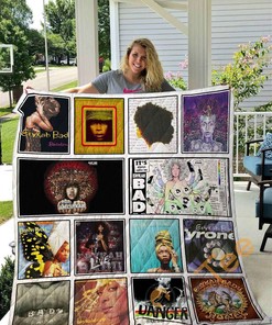 Erykah Badu Quilt Blanket Bedding Set Gifts For Fans