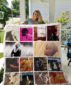 Etta James Combined Quilt Blanket