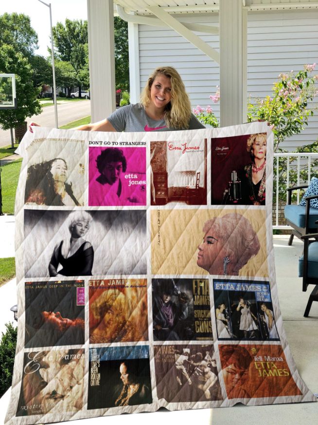Etta James Combined Quilt Blanket