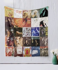 Etta James Quilt Blanket Bedding Set Vintage Blanket
