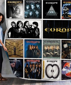 Europe Albums Collection Quilt Blanket Bedding Set