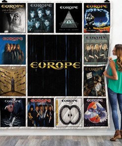 Europe Band Albums Collection d Quilt Blanket Bedding Set