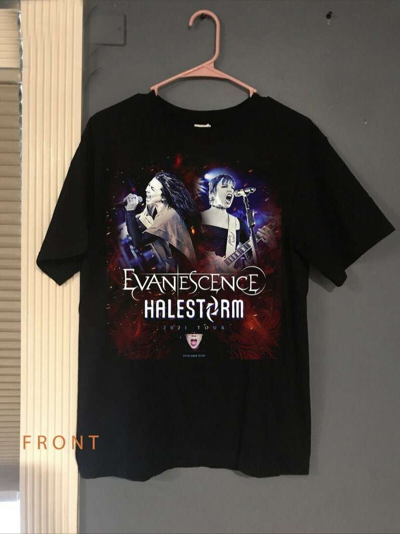 Evanescence Halestorm Tour 2021 Unisex T-Shirt