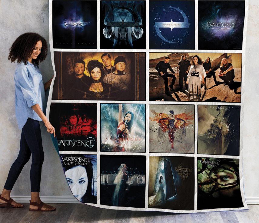 Evanescence Vintage Quilt Blanket Bedding Set for Home Décor