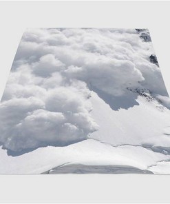 Everest White Sherpa Fleece Blanket Gifts for Family, for Couple