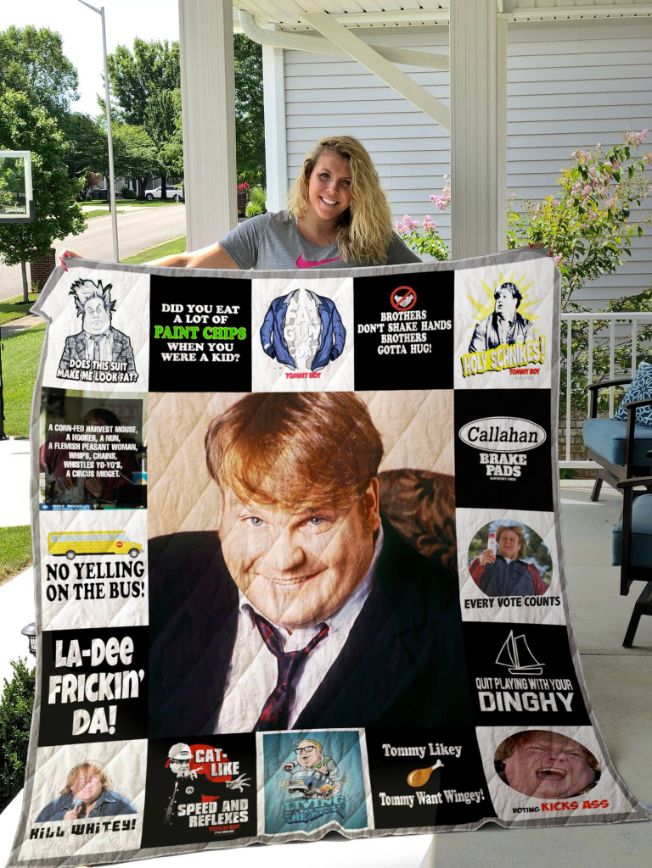 Every Vote Counts Chris Farley Quilt Blanket