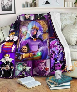 Evil Sherpa Fleece Blanket Gifts for Family, for Couple
