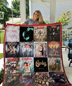 Exodus Albums Quilt Blanket Bedding Set for Home Décor