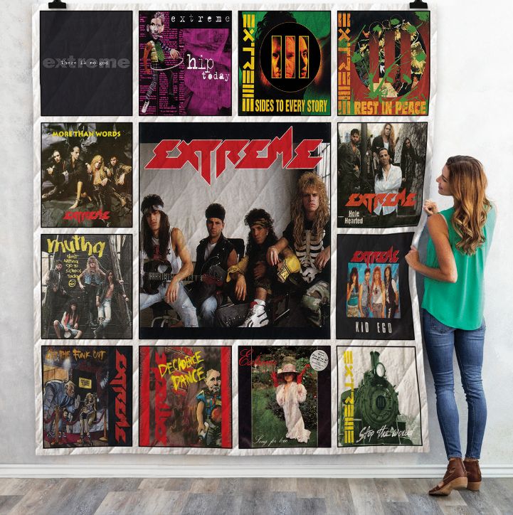 Extreme Rest In Peace Album Throws Collection Quilt Blanket Bedding Set