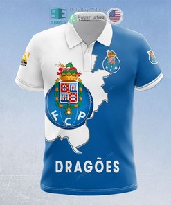 FC Porto Blue White Dragoes Polo Shirt