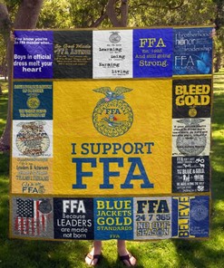 FFA I Support FFA Collection Quilt Blanket Bedding Set