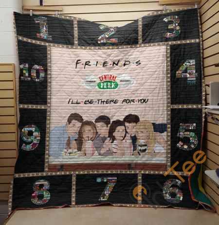 F-R-I-E-N-D Collage Quilt Blanket Bedding Set