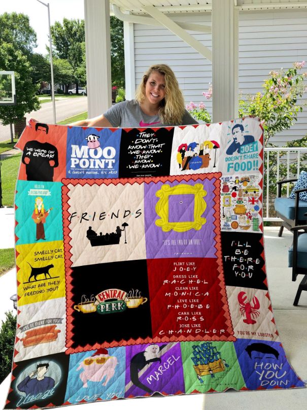 F.R.I.E.N.D.S Sitcom Quilt Blanket Bedding Set