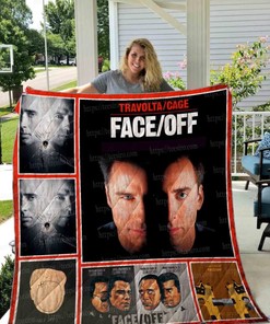 Face Off Collection Quilt Blanket Bedding Set for Home Décor