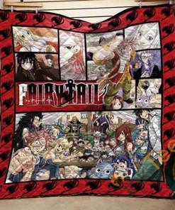 Fairy Tail Anime Quilt Blanket Bedding Set