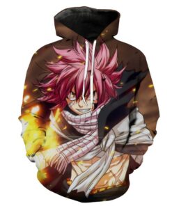 Fairy Tail Natsu Anime Hoodie 3D