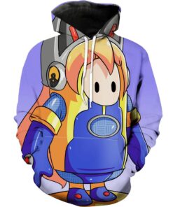 Fall Guys X Overwatch Crossover Video Game Hoodie 3D