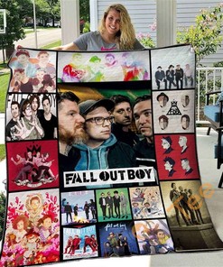 Fall Out Boy Quilt Blanket Bedding Set