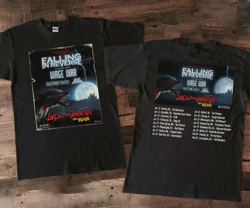 Falling In Reverse Tour 2022 Unisex T-Shirt